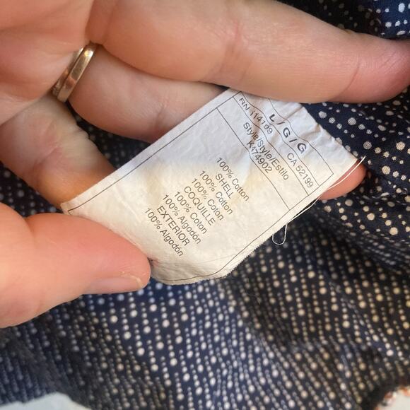 Womens Roxy White Pink Checked Preppy Hooded Full Zip Light Jacket Size Large - Picture 13 of 16